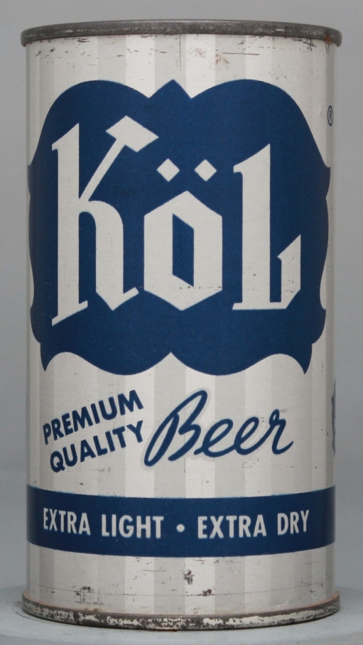Kol Premium Quality Beer Flat Top Can