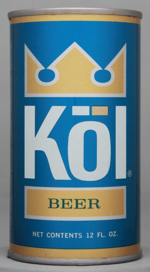 Kol Premium Quality Beer Flat Top Can