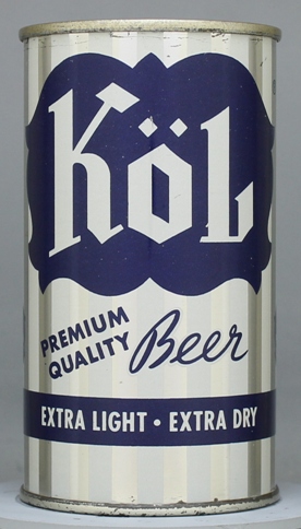 Kol Premium Quality Beer Flat Top Can
