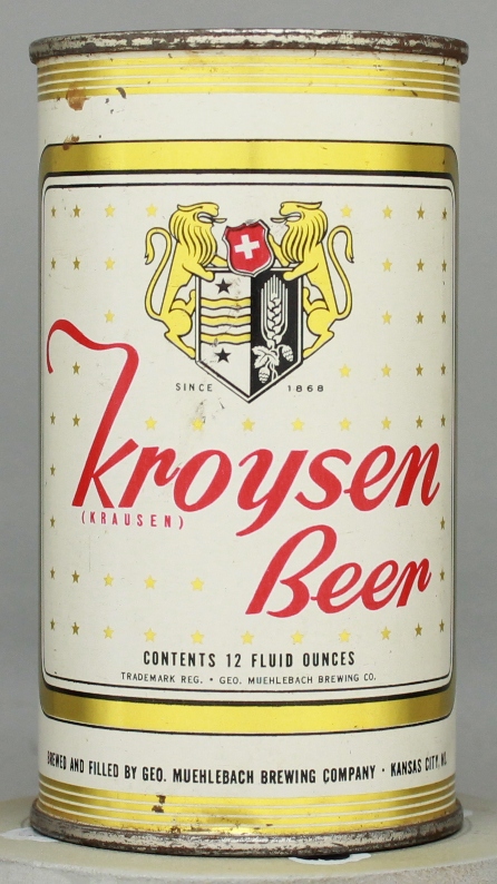 Kroysen Beer Flat Top Can