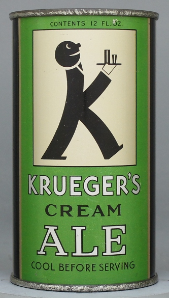 Krueger's Cream Ale Flat Top Can