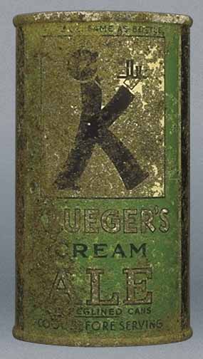 Krueger's Cream Ale Flat Top Can