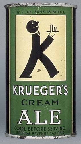 Krueger's Cream Ale Flat Top Can
