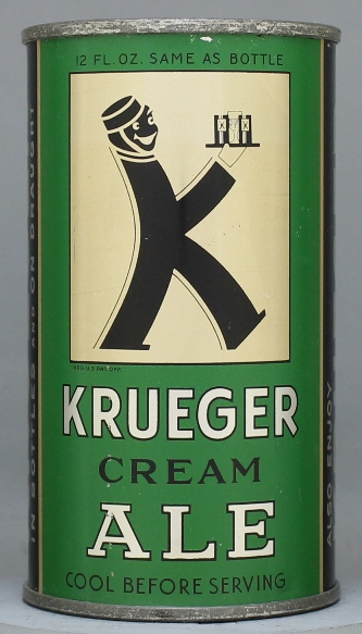 Krueger Cream Ale Flat Top Can