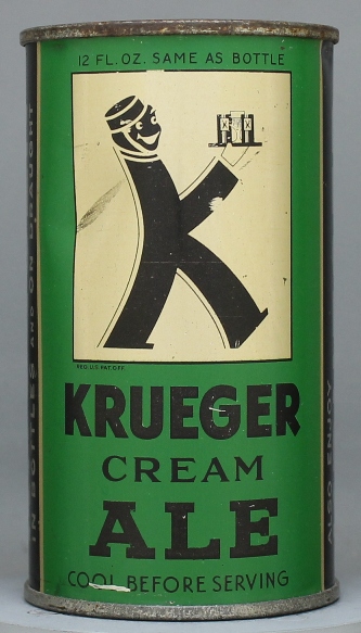 Krueger Cream Ale Flat Top Can