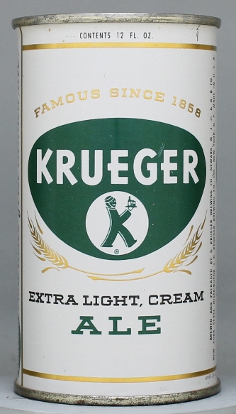 Krueger Extra Light Cream Ale Flat Top Can