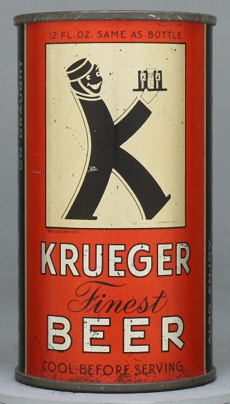 Krueger Finest Beer Flat Top Can