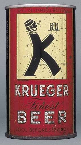 Krueger Finest Beer Flat Top Can