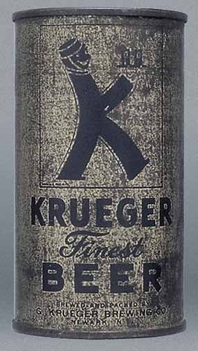 Krueger Finest Beer Flat Top Can