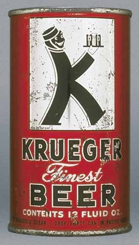 Krueger Finest Beer Flat Top Can