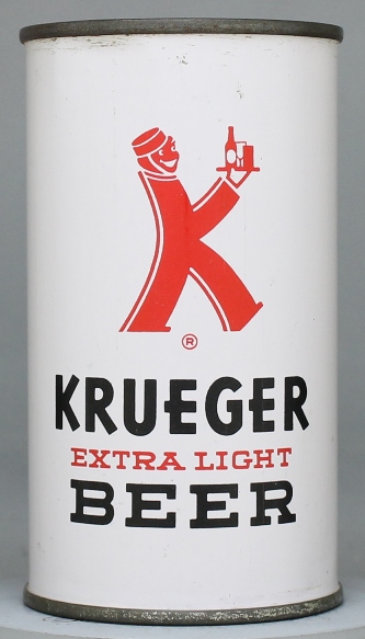 Krueger Extra Light Beer Flat Top Can