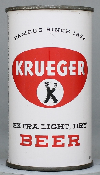 Krueger Extra Dry Light Beer Flat Top Can
