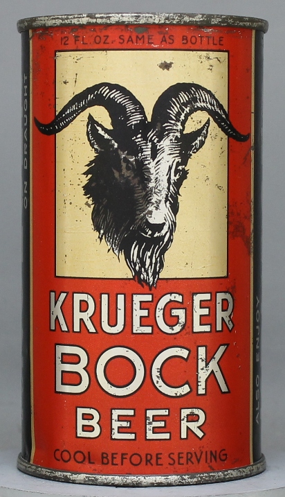Krueger Bock Flat Top Can