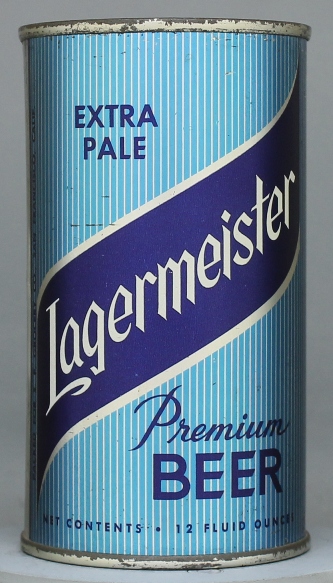 Lagermeister Beer Flat Top Can