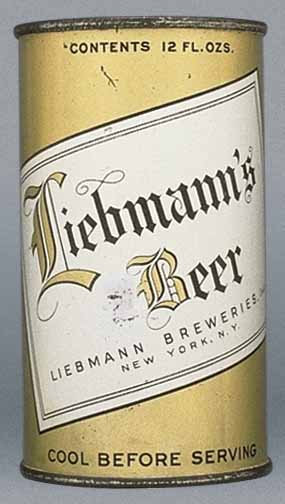 Liebmann's Beer Flat Top Can