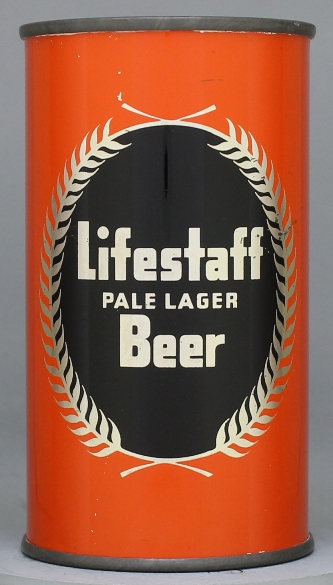 Lifestaff Pale Lager Beer Flat Top Can