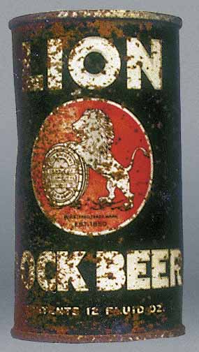 Lion Bock Flat Top Can