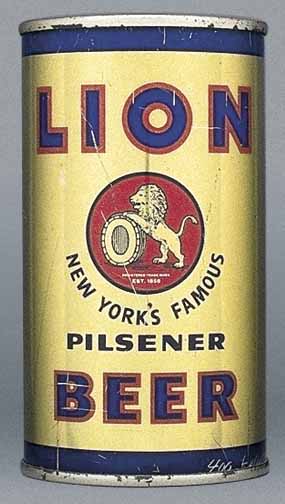 Lion Pilsener Beer Flat Top Can