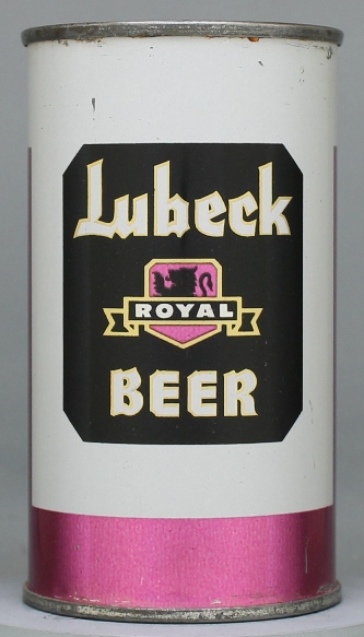 Lubeck Royal Beer Flat Top Can
