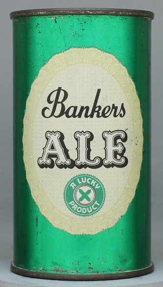 Lucky Bankers Ale Flat Top Can