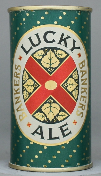 Lucky Bankers Ale Flat Top Can