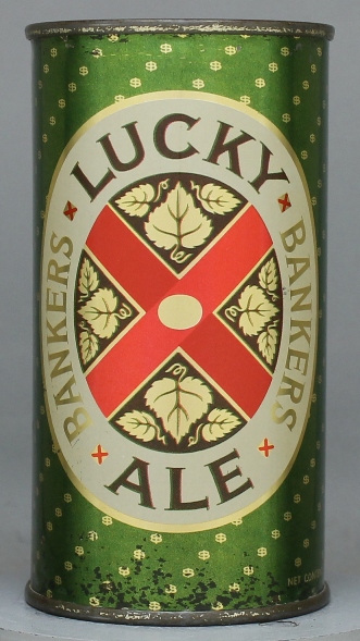 Lucky Bankers Ale Flat Top Can
