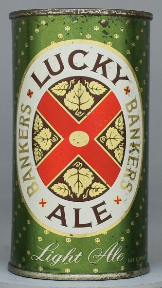 Lucky Bankers Ale Flat Top Can