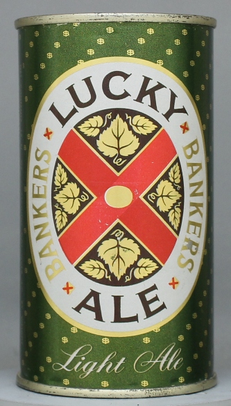 Lucky Bankers Ale Flat Top Can