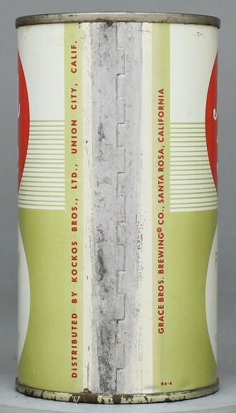 Maid Rite Beer Flat Top Can