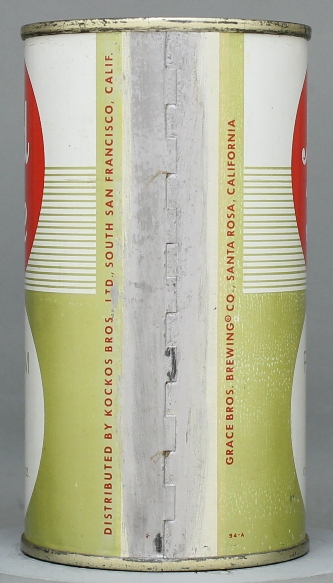 Maid Rite Beer Flat Top Can