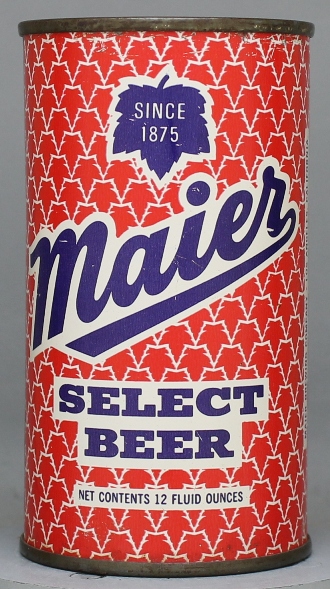 Maier Select Beer Flat Top Can