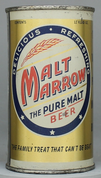 Malt Marrow Pure Malt Beer Flat Top Can