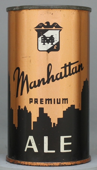 Manhattan Premium Ale Flat Top Can