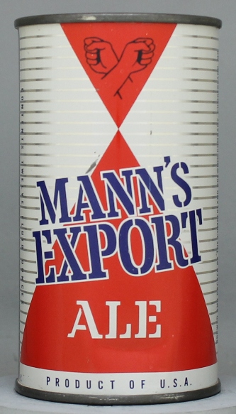 Mann's Export Ale Flat Top Can