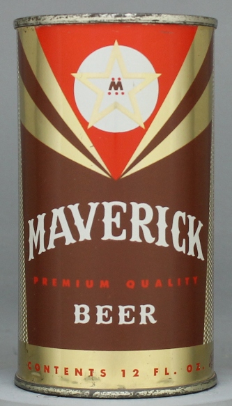 Maverick Premium Quality Beer Beer Flat Top Can