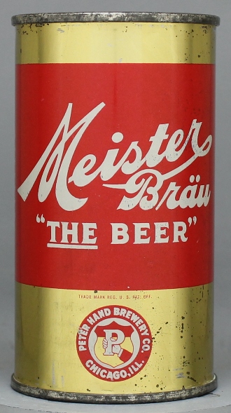 Meister Brau The Beer Beer Flat Top Can