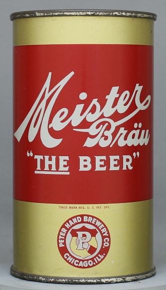 Meister Brau The Beer Beer Flat Top Can