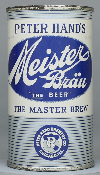 Meister Brau Beer Flat Top Can
