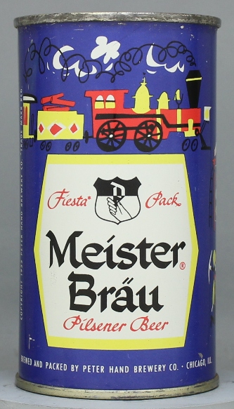 Meister Brau Pilsener Beer Flat Top Can