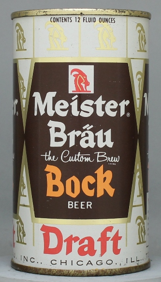 Meister Brau Bock Draft Flat Top Can