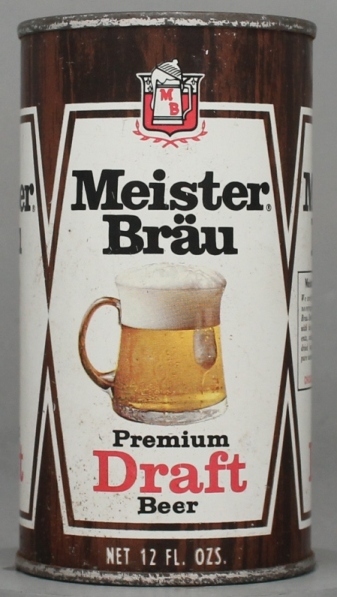 Meister Brau Premium Draft Flat Top Can