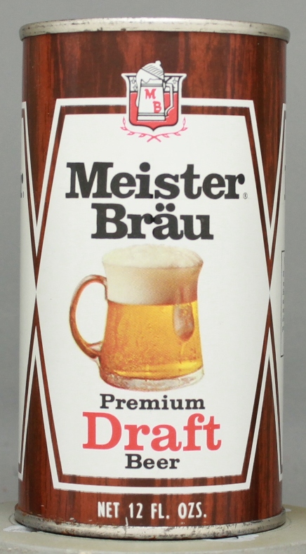 Meister Brau Premium Draft Flat Top Can