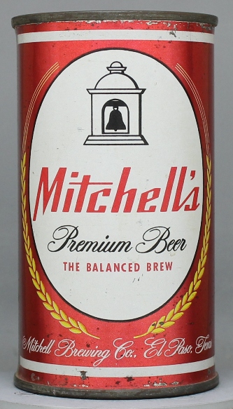 Mitchell's Premium Beer Flat Top Can