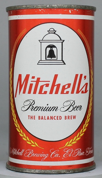 Mitchell's Premium Beer Flat Top Can