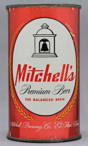 Mitchell's Premium Beer Flat Top Can