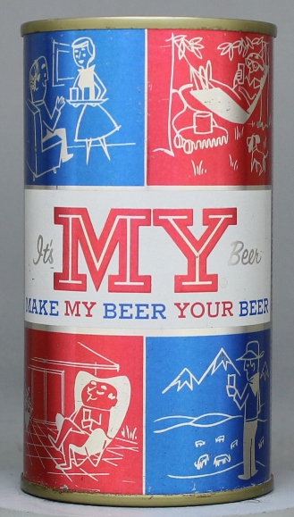 My Beer Flat Top Can