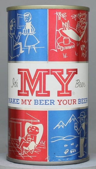 My Beer Flat Top Can