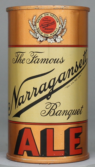 Narragansett Banquet Ale Flat Top Can