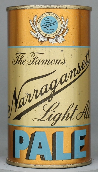 Narragansett Pale Light Ale Flat Top Can