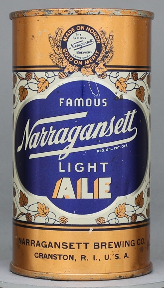 Narragansett Light Ale Flat Top Can